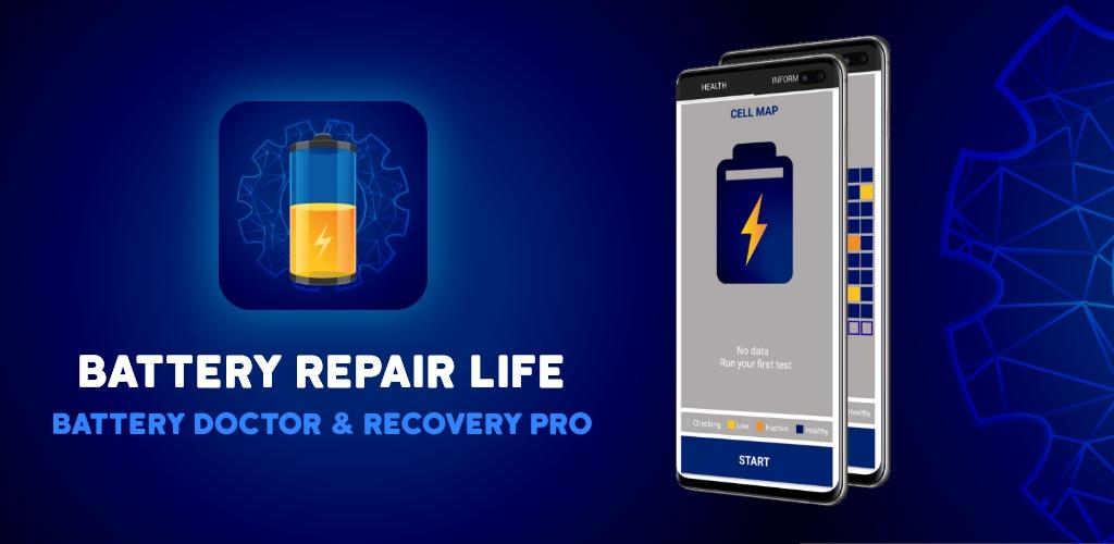 Battery repair. Life батарея. Recovery Doctor.