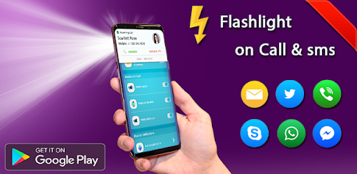 Flash on Call & SMS: Super LED