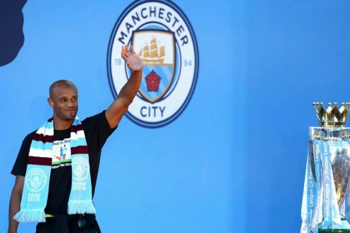 Vincent Kompany a fait ses adieux aux supporters de Manchester City