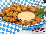 Firecracker Fried Okra was pinched from <a href="http://www.melissassouthernstylekitchen.com/2013/08/firecracker-fried-okra.html" target="_blank">www.melissassouthernstylekitchen.com.</a>