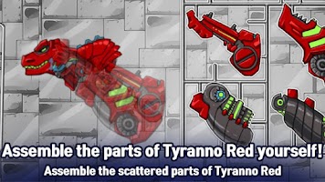 T-Rex Red- Combine Dino Robot Screenshot