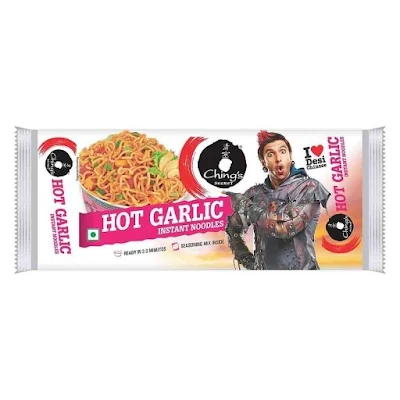 Chings Hot Garlic Noodles 240 Gm