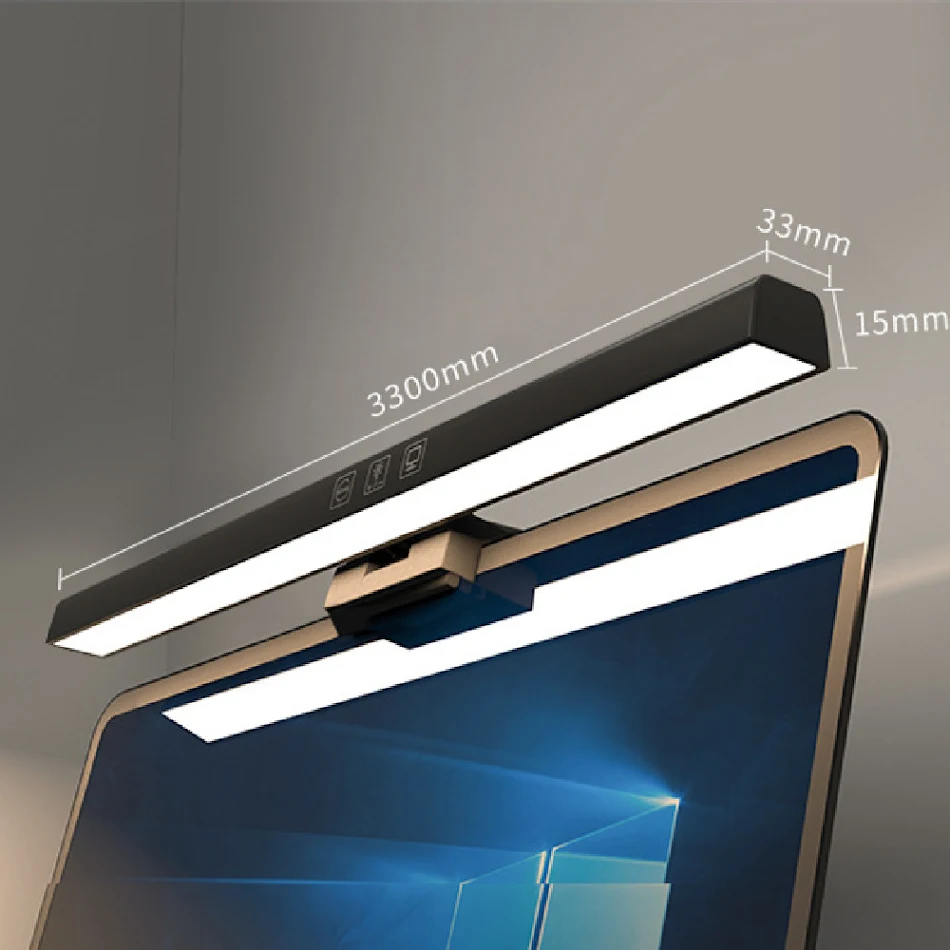 Luminária de mesa para proteção ocular, tela de escritório e leitura. Garanta conforto visual e reduza a fadiga com esta lâmpada especial.