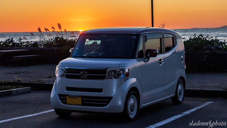 Nボックススラッシュの夕焼け・新潟・夕陽・サボり気味・右斜め前写真展に関するカスタム事例の投稿画像4枚目