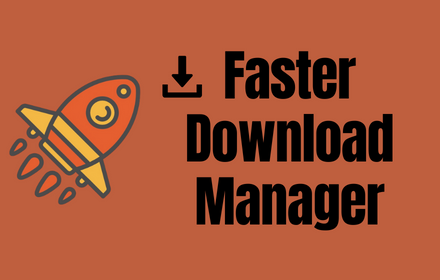 Faster Downloader Manager | Free Downloader small promo image