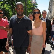 Kim Kardashian West and Kanye West.