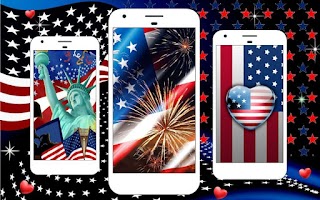 USA Flag Live Wallpaper Screenshot