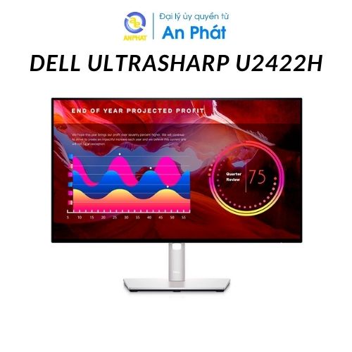 [Mã 1212Elsale10 Giảm 5% Đơn 3Tr] Màn Hình Dell Ultrasharp U2422H / U2422He 23.8 Inch Fhd Usb Typec Model 2021