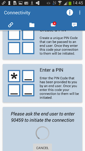 Screenshot Remote Management – Samsung