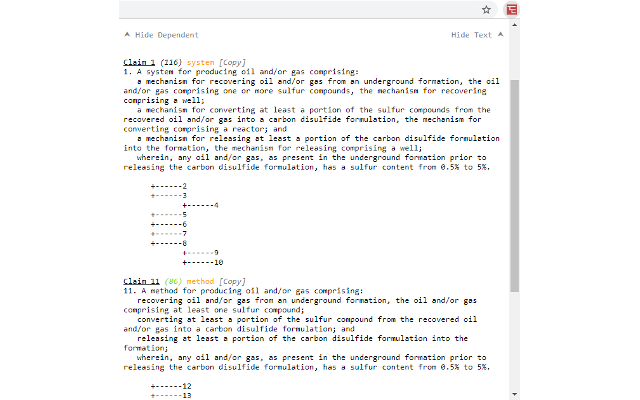 Patent Claims Analzyer Preview image 5