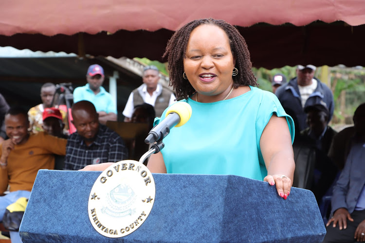 Kirinyaga Governor Anne Waiguru