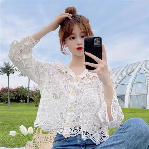 Title 1, Fashion Womens Summer Thin Outer Match Blouse....