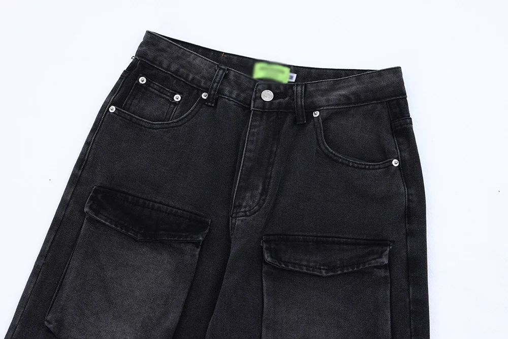 Title 4, Pantalon droit large et ample pour homme, style...