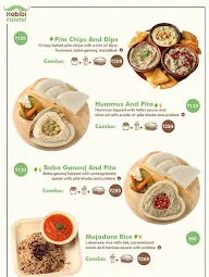 Habibi Falafel menu 3