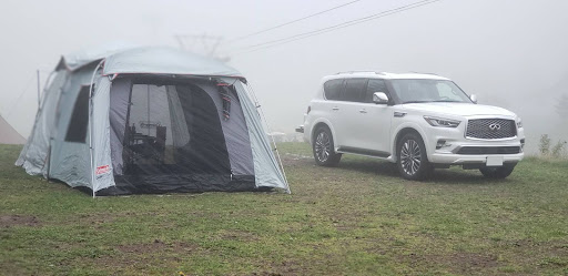 Qx80 のinfiniti キャンプ 日産 逆輸入車 丸沼高原オートキャンプ場に関するカスタム メンテナンスの投稿画像 車 のカスタム情報はcartune