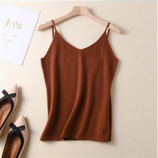 Title 1, Womens Spring and Summer V-neck Camisole Botto...