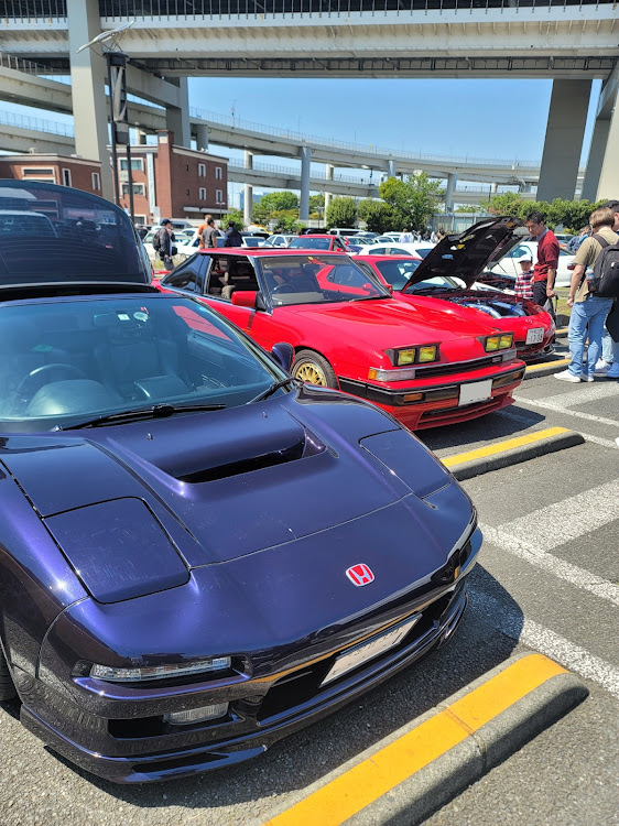 コスモのオールリトラミーティング・RX-7・NAロードスター・86トレノ・70スープラ・MR-2・セリカ・XX・シルビア・ガゼール・180SX・エクサ・NSX・プレリュード・アコード・・スタリオン・ピアッツァ・アルシオーネ・ランボルギーニ・フェラーリ・エスプリ・コルベット・トランザム・刀・スペイシー・大黒パーキングに関するカスタム事例の投稿画像3枚目