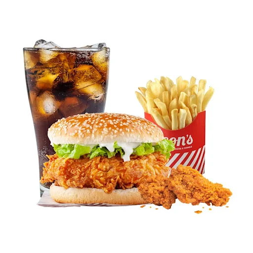 Chicken Fillet Burger Combo