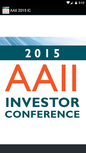 免費下載商業APP|AAII 2015 Investor Conference app開箱文|APP開箱王