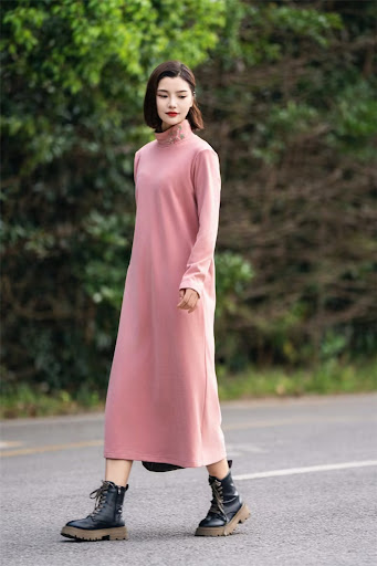 Title 5, Autumn And Winter Soft Embroidered Collar Women...
