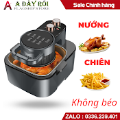 [Mã Bmlt100 Giảm Đến 100K Đơn 499K] Nồi Chiên Không Dầu Bosingwa - Kaw - Camel 8L, 12L