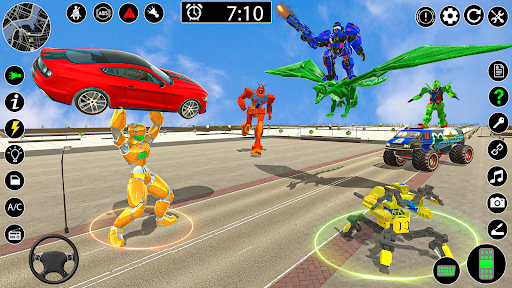 Screenshot Robot Car Transformers Game