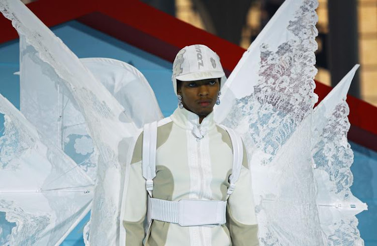 Virgil Abloh's Fall/Winter 2022 collection for Louis Vuitton. REUTERS/Violeta Santos Moura