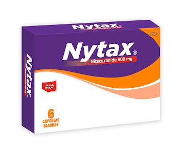 Nytax 500Mg Cápsulas   Caja x6Cap. Procaps Nitazoxanida                  