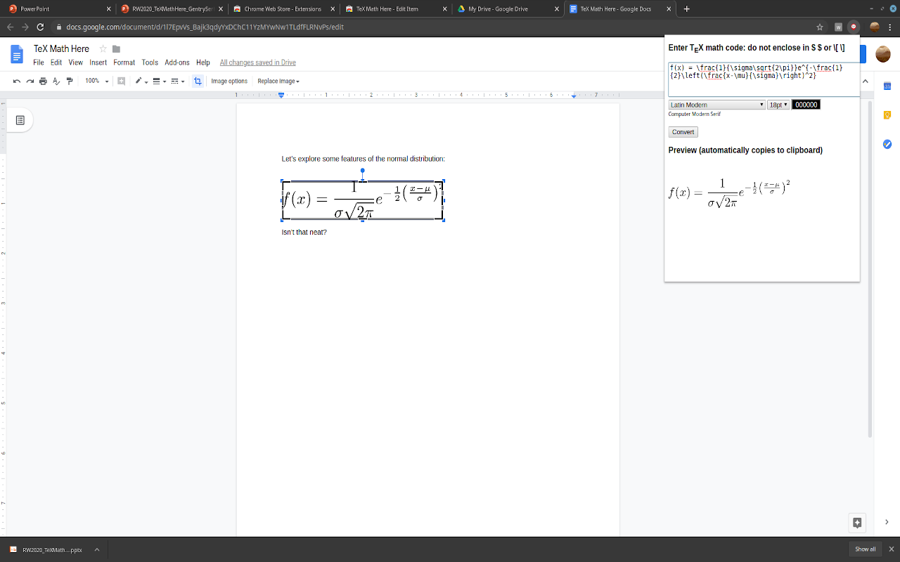 TeX Math Here Preview image 3