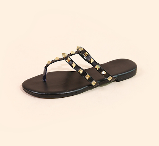 Title 11, Rivet Soft Bottom Sandals And Slippers