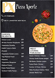 Pizza Xpertz menu 1