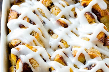 Cinnamon Roll French Toast Casserole