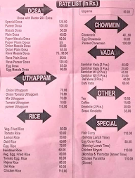 Pg Anna South Indian Cafe menu 2