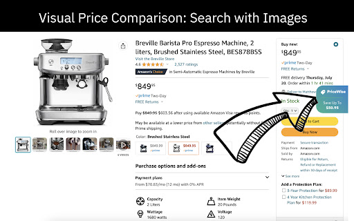 PriceWise: Automatic Price Comparison