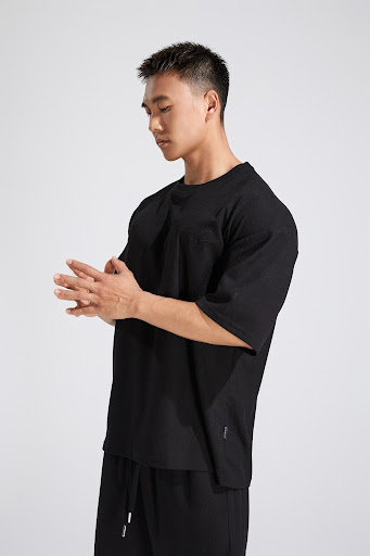 Title 6, Mens American Fashion Sports Waffle Short Slee...