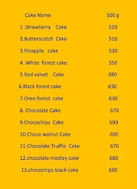 Cake Hub menu 2