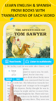 EWA: Learn English & Spanish Screenshot