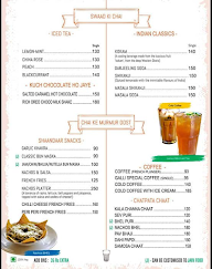 Galpi Chai menu 2