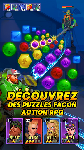 Empires of Dead: Puzzle RPG Zombie apk mod screenshots 2