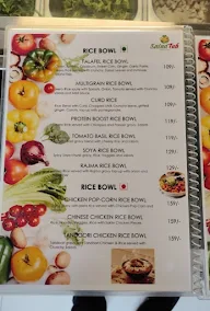 Salad Tub menu 1