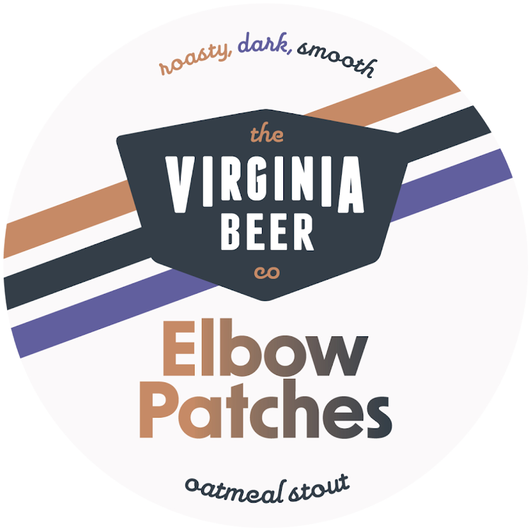 Logo of Virginia Beer Co. Elbow Patches