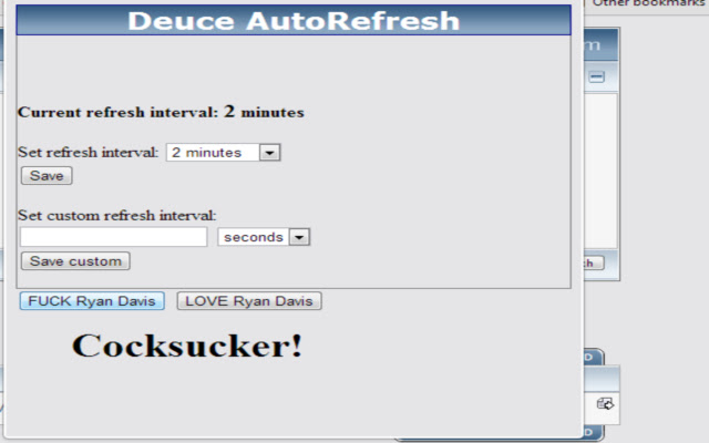 Deuce AutoRefresh