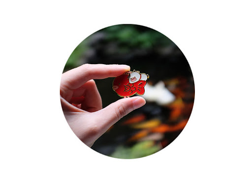 Title 1, Original Design Cute Brooch Collar Pin Clothes ...