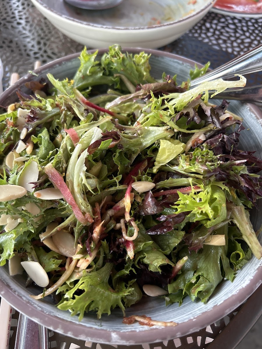 Cherry ginger salad