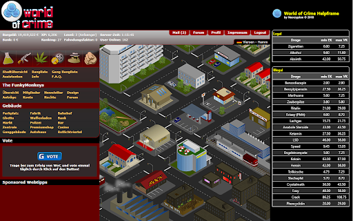 World of Crime Helpframe v1.15