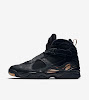 air jordan 8 retro ovo black metallic gold