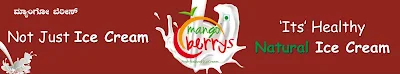 Mango Berrys Fresh Natural Ice Cream