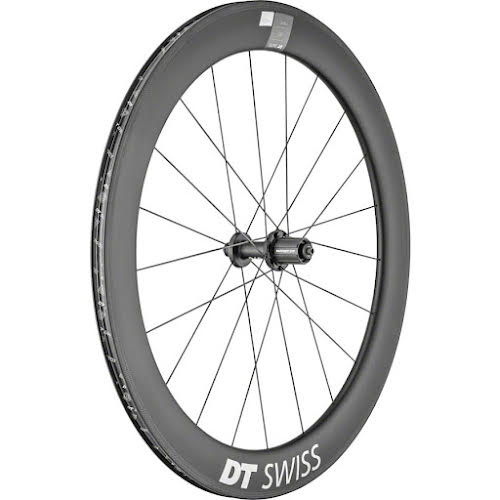 DT Swiss ARC 1400 DiCut 62 Rear Wheel - 700c - QR x 130mm - Rim Brake - HG 11 Road - Black