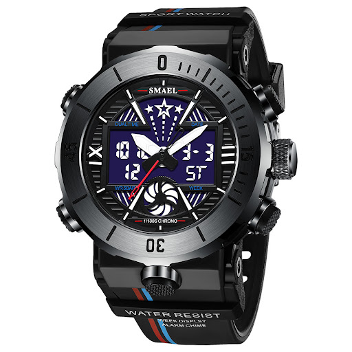 Title 2, Sports Waterproof Trend Electronic Mens Watch ...