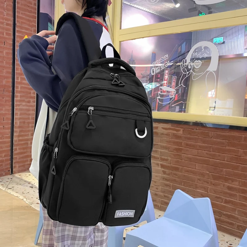 Sac à Dos Scolaire Grande Capacité pour Collégiennes Robuste et Spacieux Idéal pour Livres et Fournitures Scolaires Confortable et Pratique